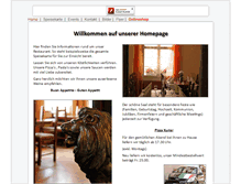 Tablet Screenshot of pizzeria-castello.ch